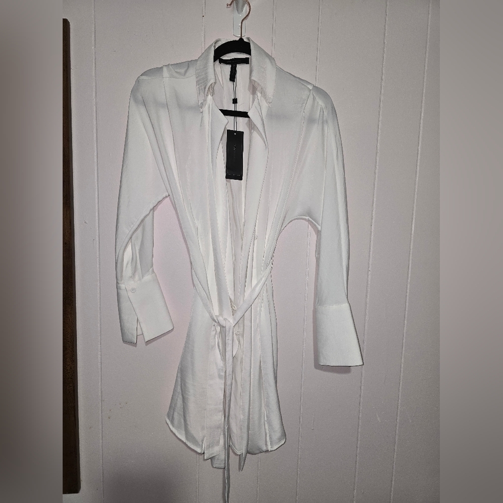 NWT BCBGMaxazria Diane long-sleeved dress. Women's XXS